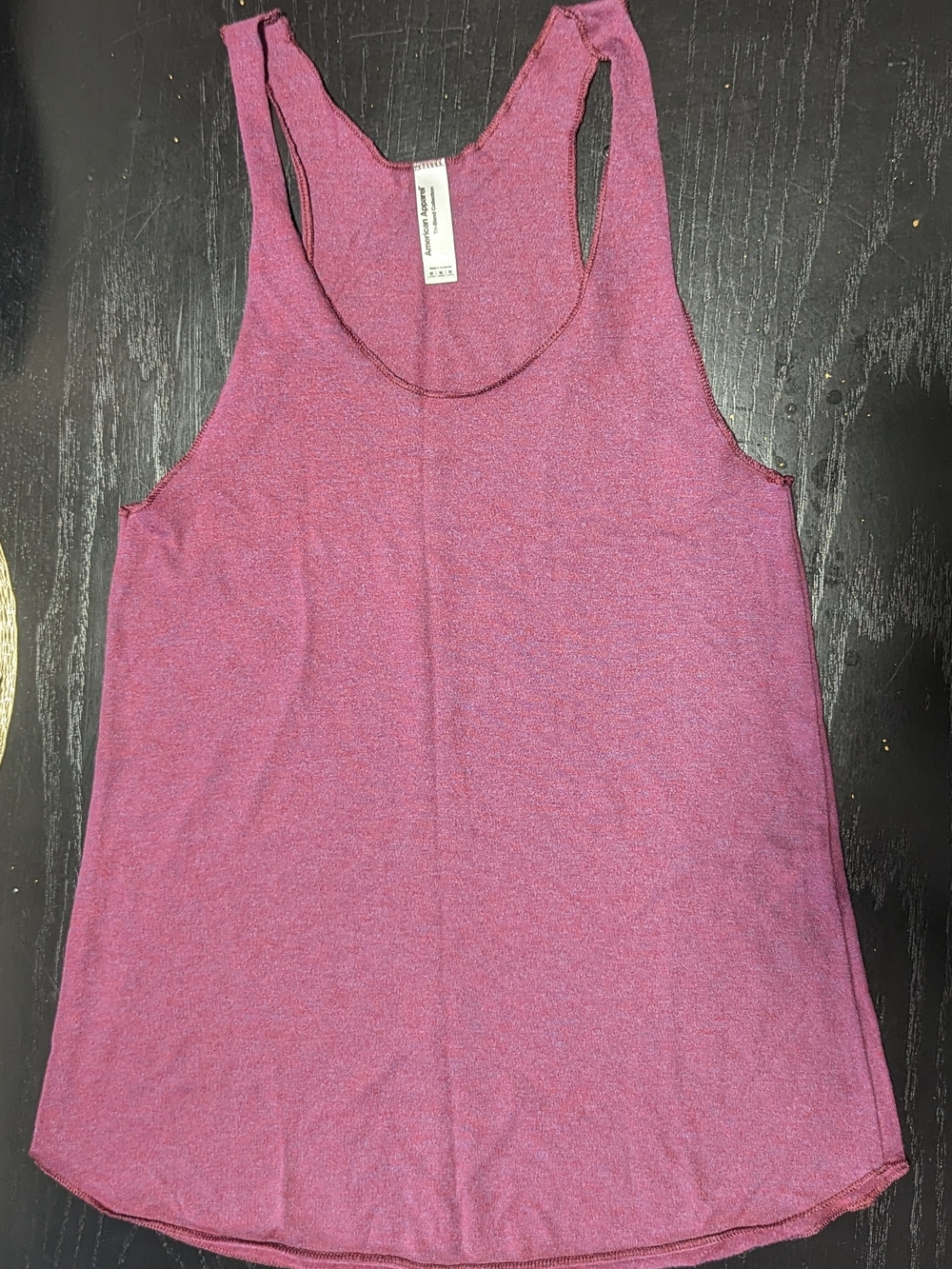 American Apparel Red Racerback Tank Top
